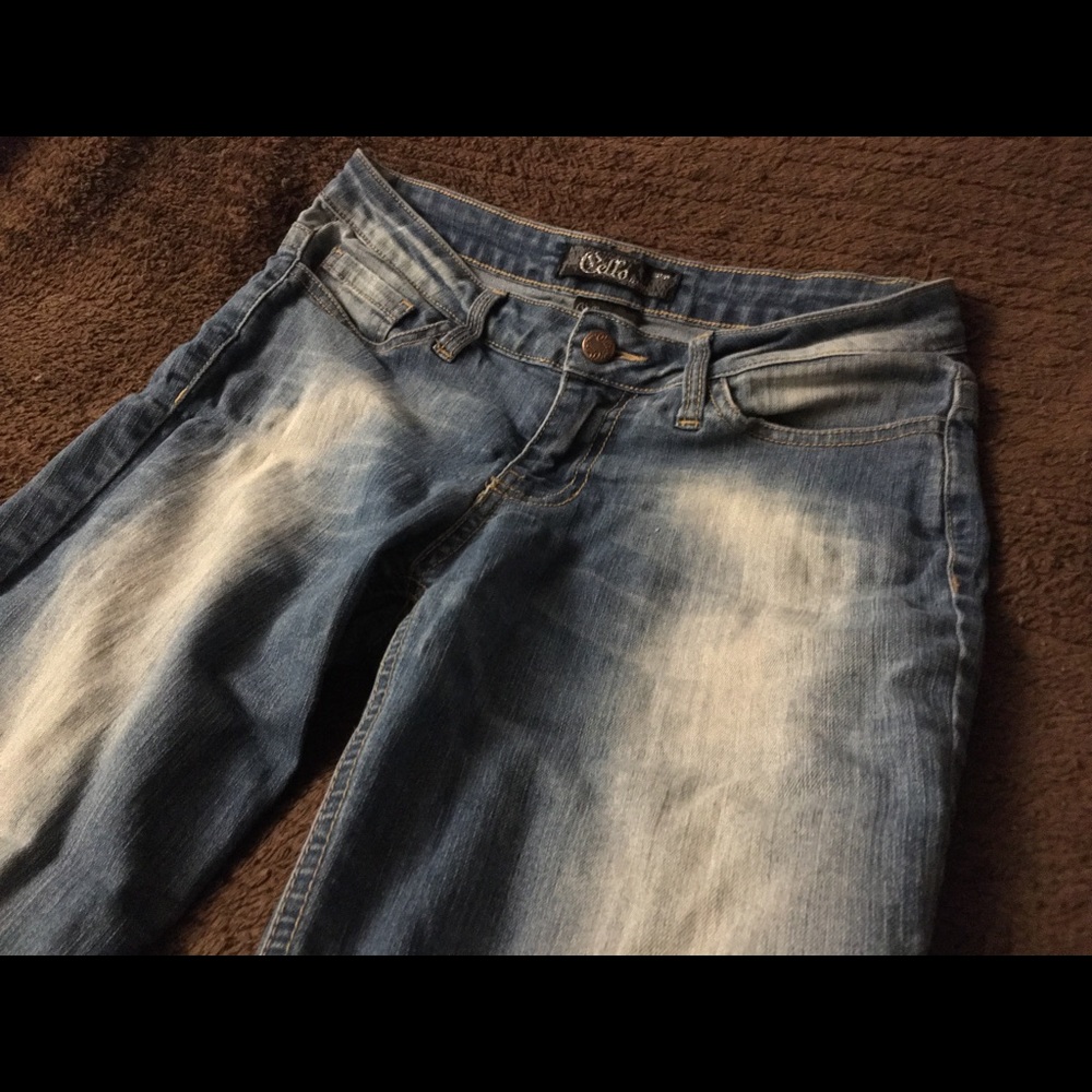 Bleached Skinny Jeans